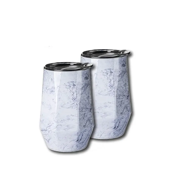Rhombus Stainless Steel Wine Tumbler Rhombus Stainless Steel Wine Tumbler